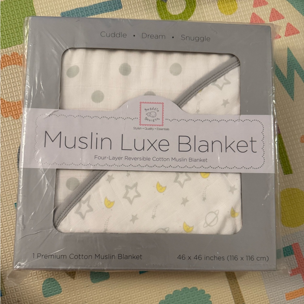 BRAND NEW Swaddle Design Muslin Luxe Blanket